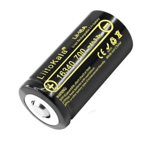 Аккумулятор LiitoKala 16340 Li-ion 3.7В 700mAh незащищенный