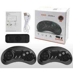 Игровая приставка HDMI 8+16 бит 5000 игр беспроводные геймпады
