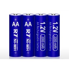 Аккумуляторные батарейки AA R7 Ni-MH 2Ah 1.2V