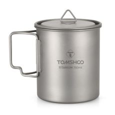 Tomshoo ультралегкий 750 мл титановый горшок