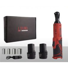 Трещетка гаечный ключ аккумуляторный ударный гайковерт 2АКБ