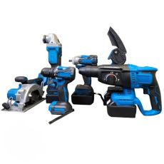 Набор аккумуляторных инструментов Makiта 6 в 1 реплика