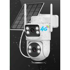 4G Камера видеонаблюдения уличная на солнечной батарее 8MP icsee