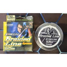 Шнур плетеный SASAME Braided Line Twilight Black черный 125м