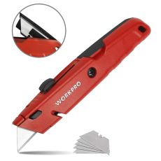 Нож с трапециевидным лезвием WORKPRO 5 лезвий